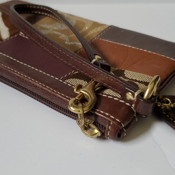 Coach Patchwork Wristlet - Picture 7 of 7